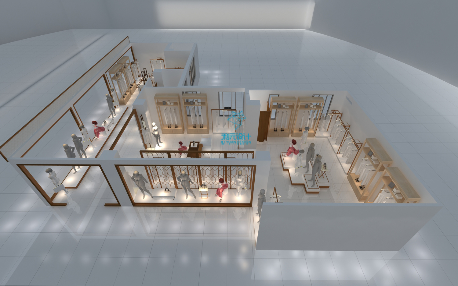 雨珊服飾公司展廳設計打造——融合美學與商業價值的空間藝術